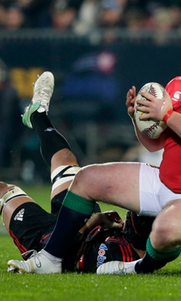 Lions raise game to beat Crusaders 12-3 in 3rd tour match